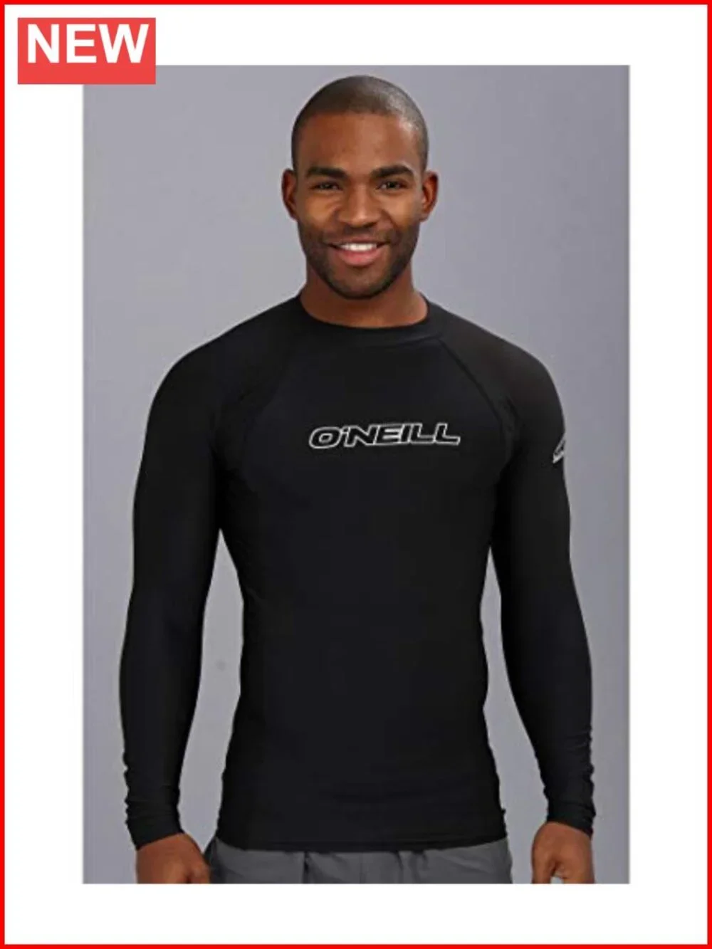 Men's Long Sleeve Rashguard UPF 50+ Surfing Swim Shirt
